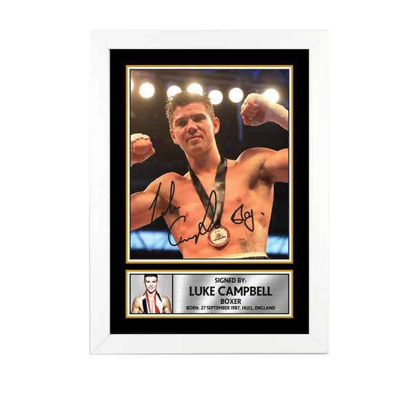 Luke Canpbell M748 - Boxing - Autographed Poster Print Photo Signature GIFT