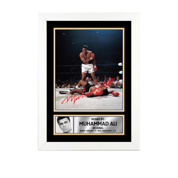 Muhammad Ali M760 - Boxing - Autographed Poster Print Photo Signature GIFT