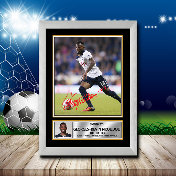 Georges-Kvin Nkoudou 2 - Footballer - Autographed Poster Print Photo Signature GIFT