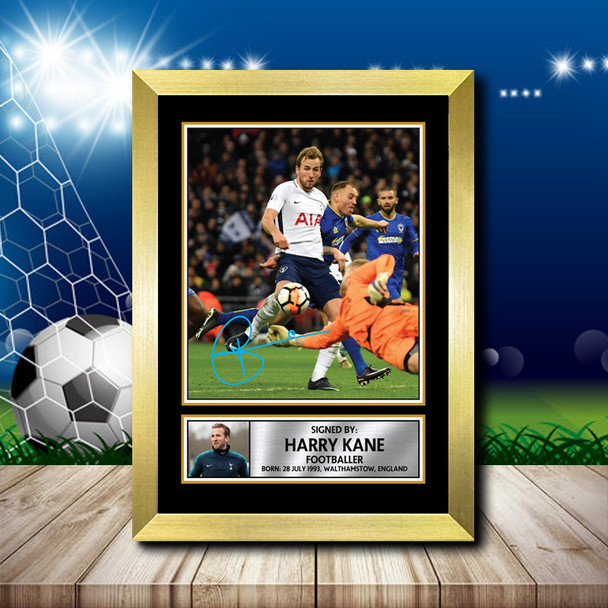 Harry Kane - Footballer - Autographed Poster Print Photo Signature GIFT