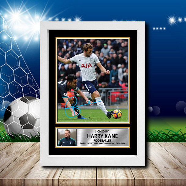 Harry Kane 2 - Footballer - Autographed Poster Print Photo Signature GIFT