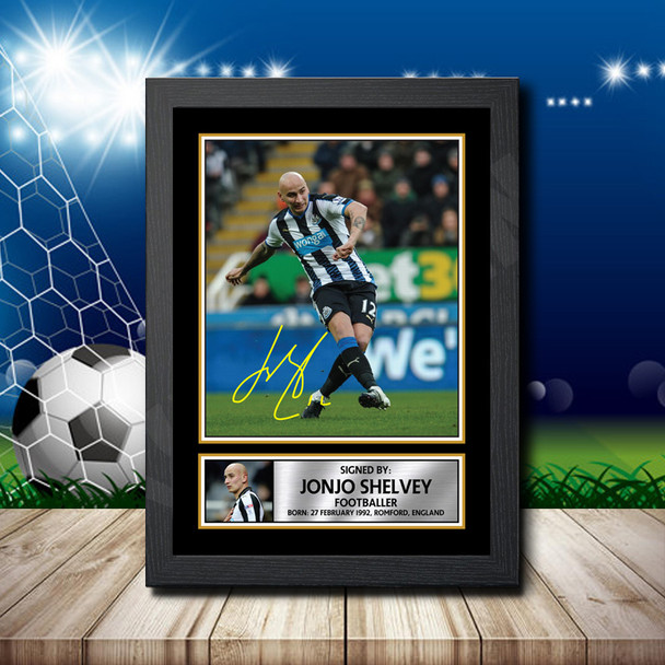 JONJO SHELVEY 2 - Footballer - Autographed Poster Print Photo Signature GIFT