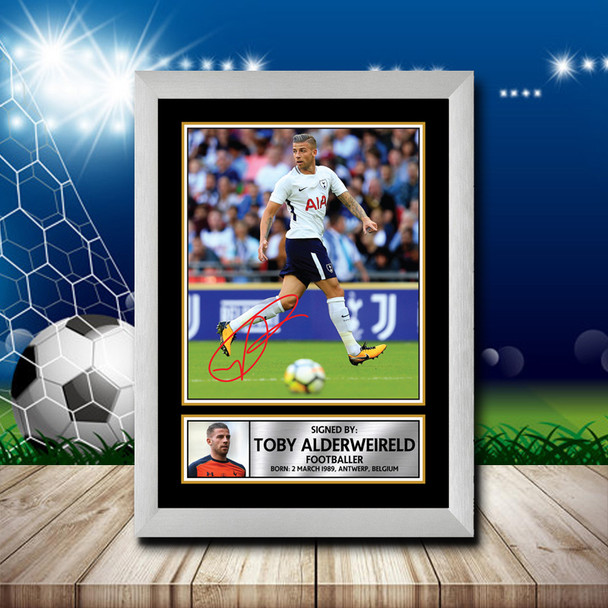 Toby Alderweireld 2 - Footballer - Autographed Poster Print Photo Signature GIFT
