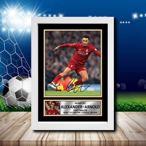 TRENT ALEXANDER-ARNOLD (2) - Footballer - Autographed Poster Print Photo Signature GIFT