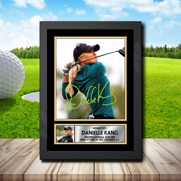 Danielle Kang - Golf - Autographed Poster Print Photo Signature GIFT