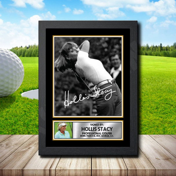 Hollis Stacy - Golf - Autographed Poster Print Photo Signature GIFT