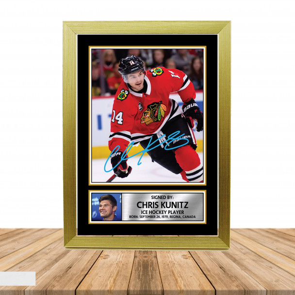 Chris Kunitz 2 - Ice Hockey - Autographed Poster Print Photo Signature GIFT