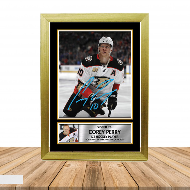 Corey Perry - Ice Hockey - Autographed Poster Print Photo Signature GIFT