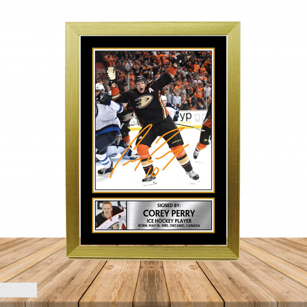 Corey Perry 2 - Ice Hockey - Autographed Poster Print Photo Signature GIFT