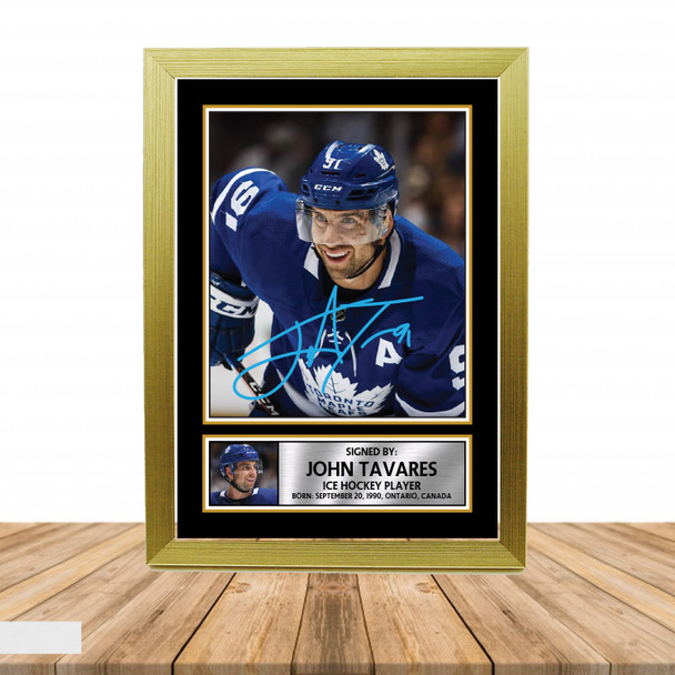 John Tavares - Ice Hockey - Autographed Poster Print Photo Signature GIFT