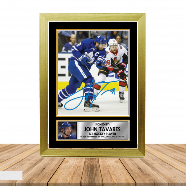 John Tavares 2 - Ice Hockey - Autographed Poster Print Photo Signature GIFT