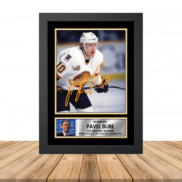 Pavel Bure 2 - Ice Hockey - Autographed Poster Print Photo Signature GIFT