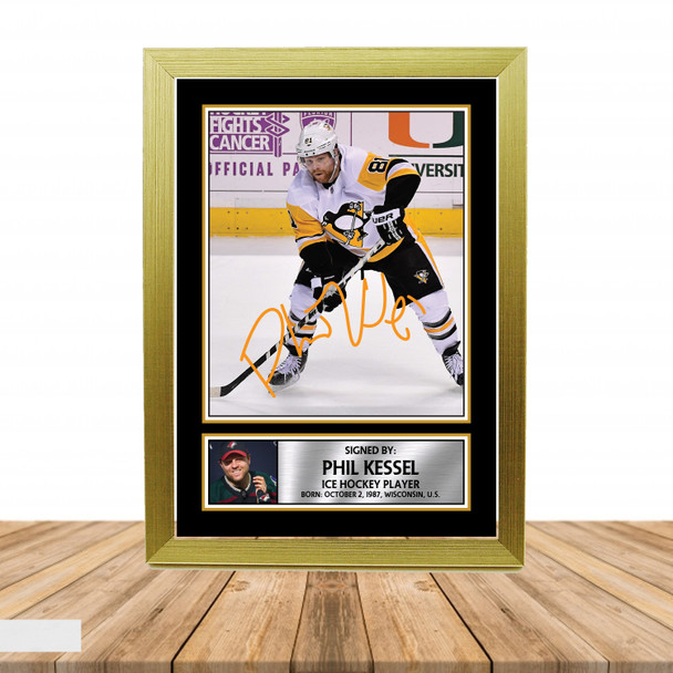 Phil Kessel's 2 - Ice Hockey - Autographed Poster Print Photo Signature GIFT