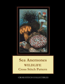 Sea Anemones: Wildlife Cross Stitch Pattern