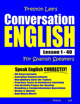 Preston Lee's Conversation English For Spanish Speakers Lesson 1 - 40