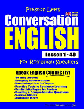 Preston Lee's Conversation English For Romanian Speakers Lesson 1 - 40 (British Version)