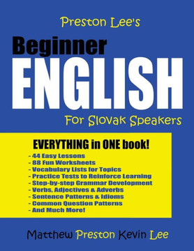 Preston Lee's Beginner English For Slovak Speakers