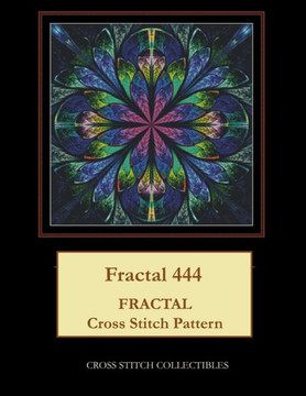 Fractal 444: Fractal Cross Stitch Pattern