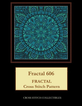 Fractal 606: Fractal Cross Stitch Pattern