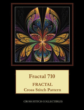 Fractal 710: Fractal Cross Stitch Pattern