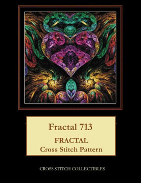 Fractal 713: Fractal Cross Stitch Pattern
