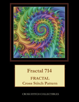 Fractal 714: Fractal Cross Stitch Pattern