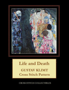 Life And Death: Gustav Klimt Cross Stitch Pattern