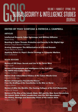 Global Security & Intelligence Studies: Vol. 1, No. 2, Spring 2016