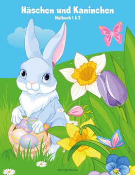 Malbuch Mit H?schen Und Kaninchen 1 & 2