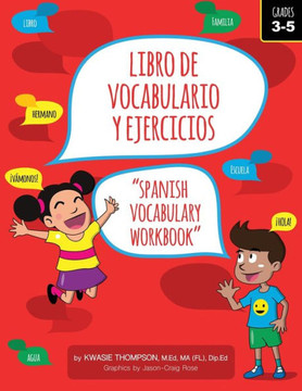 Libro De Vocabulario Y Ejercicios: Spanish Vocabulary Workbook