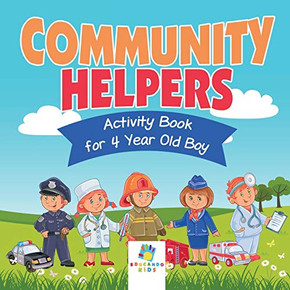 Community Helpers Activity Book For 4 Year Old Boy