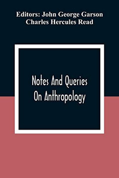 Notes And Queries; On Anthropology