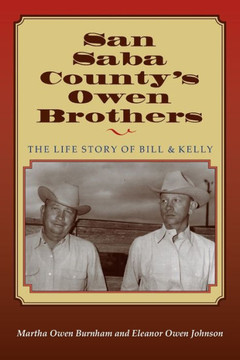 San Saba Countys Owen Brothers - 9781312971844 San Saba Countys Owen Brothers - 9781312971844