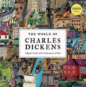 The World Of Charles Dickens 1000 Piece Puzzle: A Jigsaw Puzzle With 70 Characters To Find