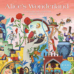 Laurence King Publishinalice's Wondeand 1000 Piece Puzzlea Curiouseand Curiouser Jiaw Puzzle
