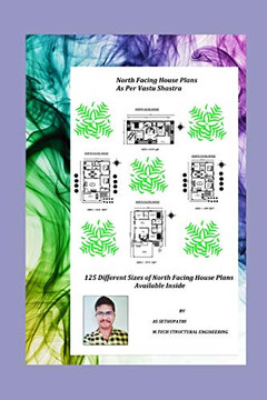 North Facing House Plans As Per Vastu Shastra: 125 Different Sizes of North Facing House Plans Available Inside