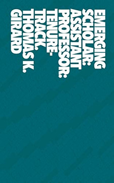 Emerging Scholar: Assistant Professor Tenure-Track. Emerging Scholar: Assistant Professor Tenure-Track.