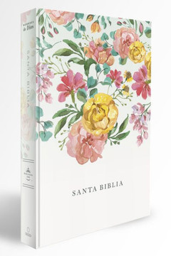 Biblia Reina Valera 1960 Tama?o Manual, Tapa Dura, Flores Rosadas / Spanish Bibl E Rvr 1960 Handy Size, Lp, Hc, Pink Flowers