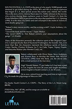 Crips: The Story Of The L A Street Gang From 1971-1985