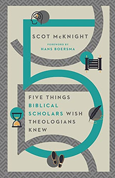 Five Things Biblal Schars Wish Theoloans Knew