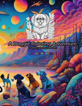 A Doggie Coloring Adventure: a canine coloring collection