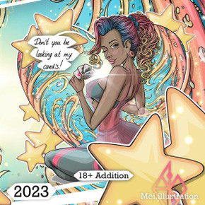 Mei.illustration 2023 book Vol.1: A portfolio of Mei.illustration's artwork of 2023