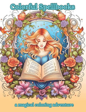 Colorful Spellbooks: A magical coloring book adventure
