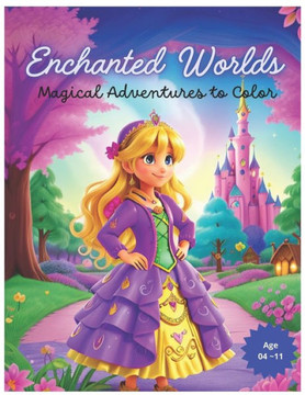 Enchanted Worlds: Magical Adventures to Color