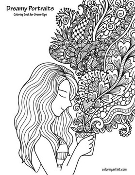 Dreamy Portraits Coloring Book for Grown-Ups 1 Dreamy Portraits Coloring Book for Grown-Ups 1