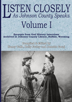 Listen Closely as Johnson County Speaks - Vol. 1