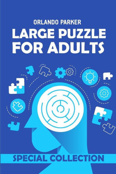 Large Puzzle For Adults: Korekutokonekuto Puzzles (Puzzle Books For Adults)