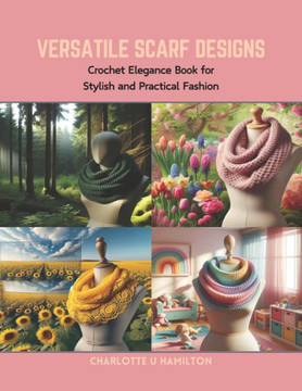 Versatile Scarf Designs: Crochet Elegance Book for Stylish and Practical Fashion