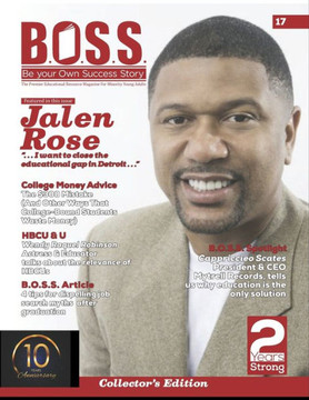 B.O.S.S. Magazine Issue #17: Featuring Jalen Rose