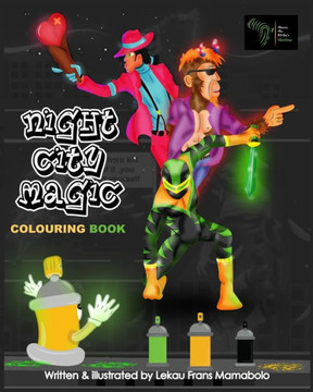 Night City Magic: Colouring Book